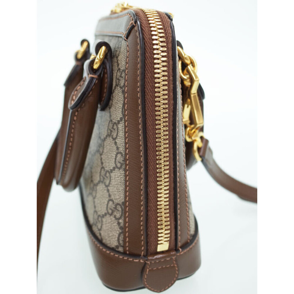 Gucci Handle Top 1955 Horsebit Brown Bag - Picture 6 of 9